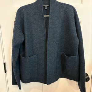 Eileen Fisher Deep Blue Open Cardigan